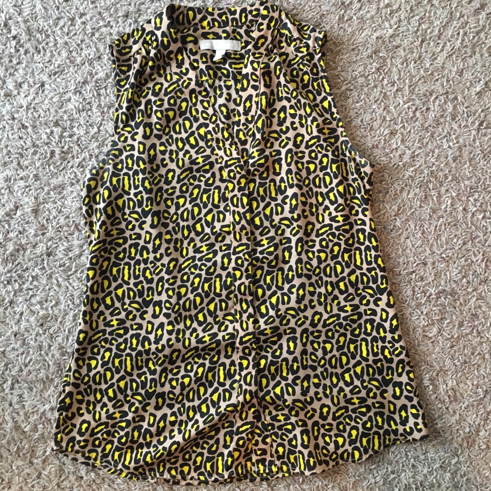 Banana Republic Leopard blouse